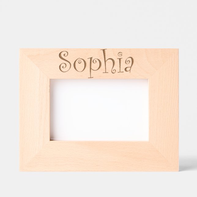 "Sophia" Standing Photo Frame – Room Decoration (Front)