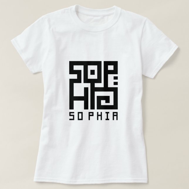Sophia "Wisdom" T-Shirt (Design Front)