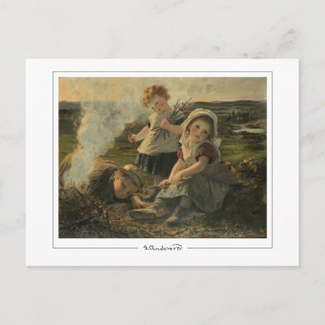 Sophie Gengembre Anderson #4 - Fine Art Postcard (Front)