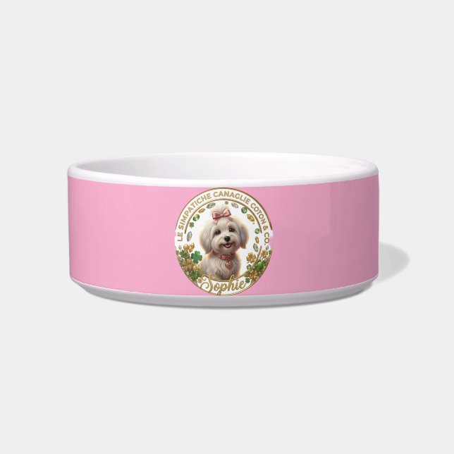 Sophie Rosa Bowl - Coton Detectives (Front)