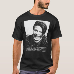 Sophie Scholl - FreeThinker Freigeist Patriot T-Shirt