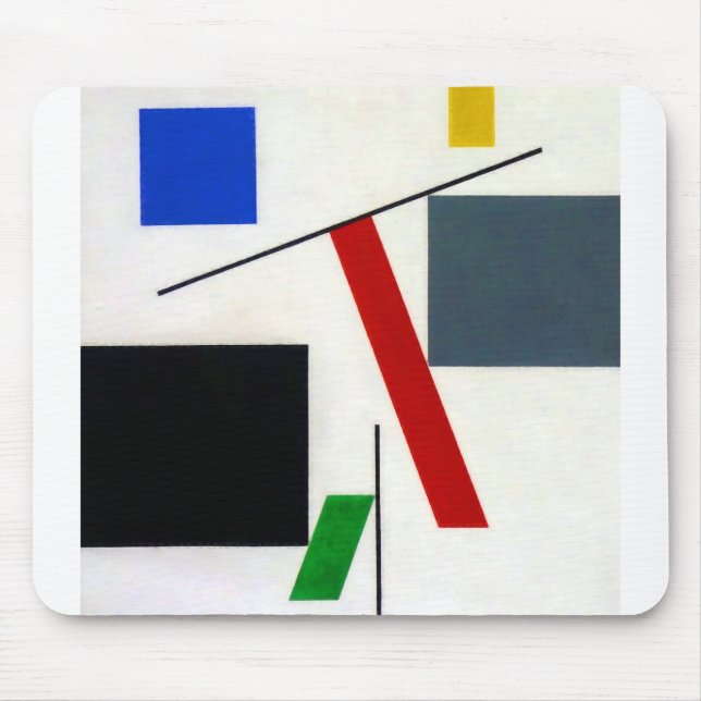 Sophie Taeuber Arp Balance Mouse Mat (Front)