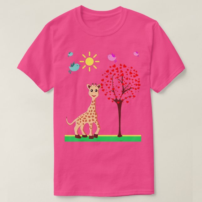 Sophie the giraffe  T-Shirt (Design Front)