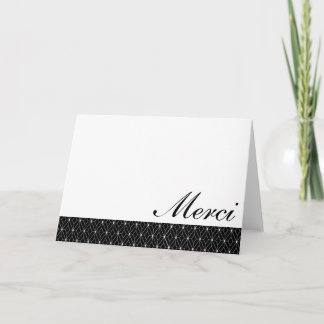 Sophisticate Thank You Card