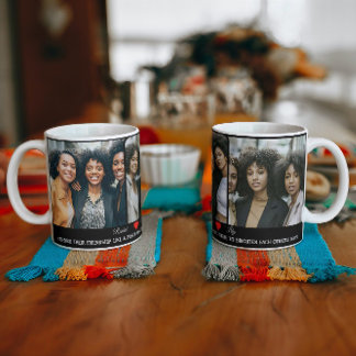 Sophisticated 3 Photo & Soul Sisters Quote Forever Mug