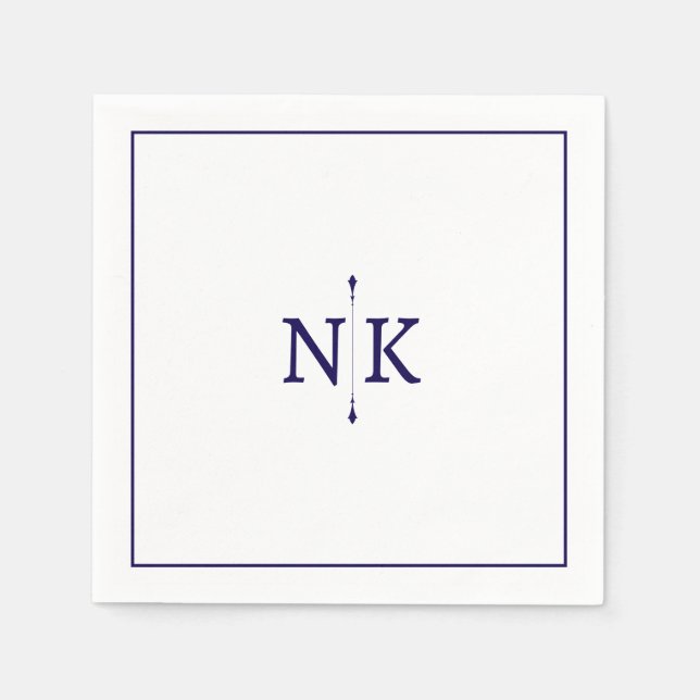 Sophisticated and Classic Napkin (Front)