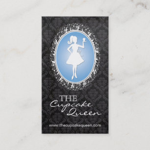 Sophisticated Bakery & Cupcake Business Card