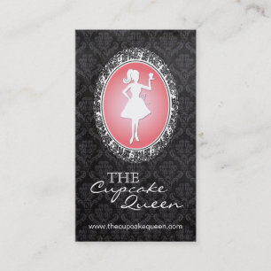 Sophisticated Bakery & Cupcake Business Card