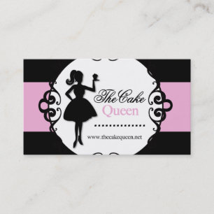 Sophisticated Bakery & Cupcake Business Card