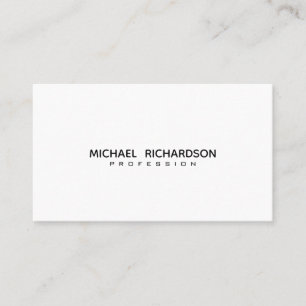 Sophisticated Black Gold White Stylish Business Card