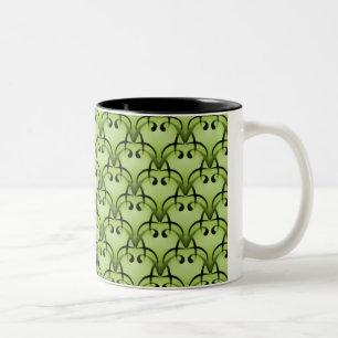 Sophisticated Bliss Mug, Light Olive Green Two-Tone Coffee Mug