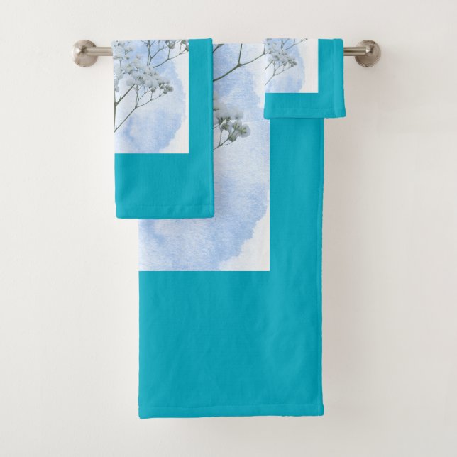 Sophisticated charm designs bath towel set (Insitu)