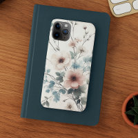 Sophisticated Classy Delicate Watercolor Flowers