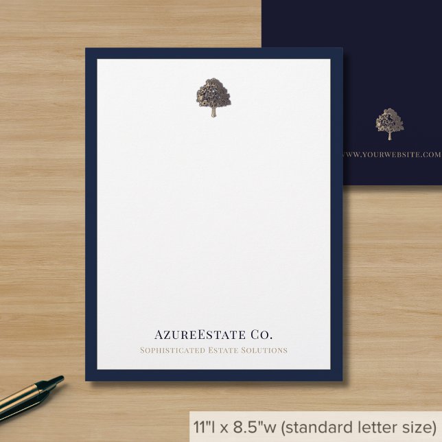 Sophisticated Custom Logo  Letterhead (Creator Uploaded)