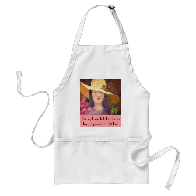 Sophisticated Diva Apron (Front)