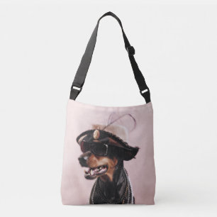 Sophisticated Doberman Crossbody Bag