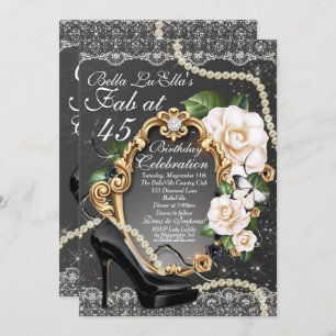 Sophisticated Elegant Party Invitations