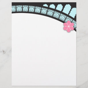 Sophisticated French Flair Letterhead