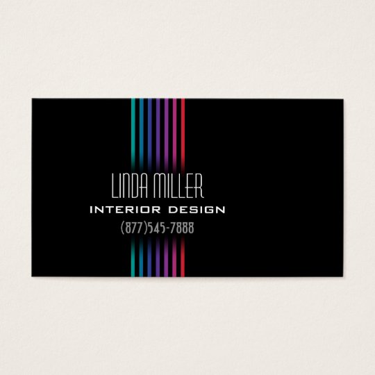 Sophisticated Gradients Business Card