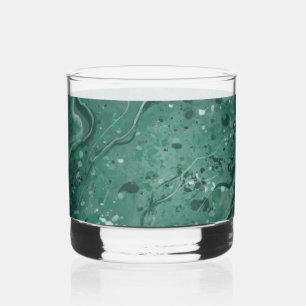 Sophisticated Green Marble Glass