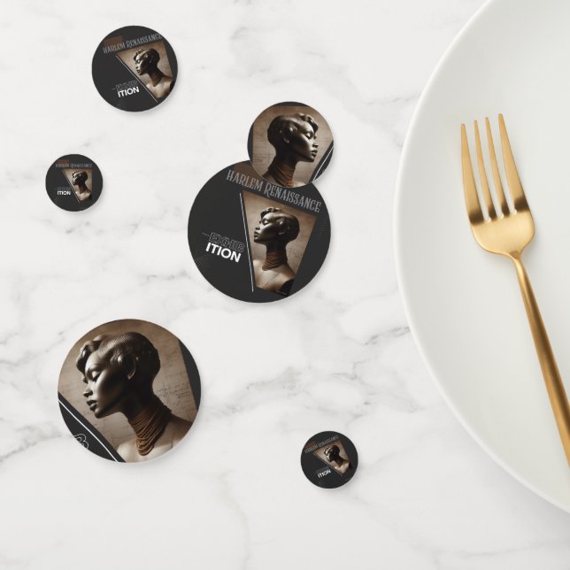 Sophisticated Harlem Renaissance Exhibition Confetti (Group)