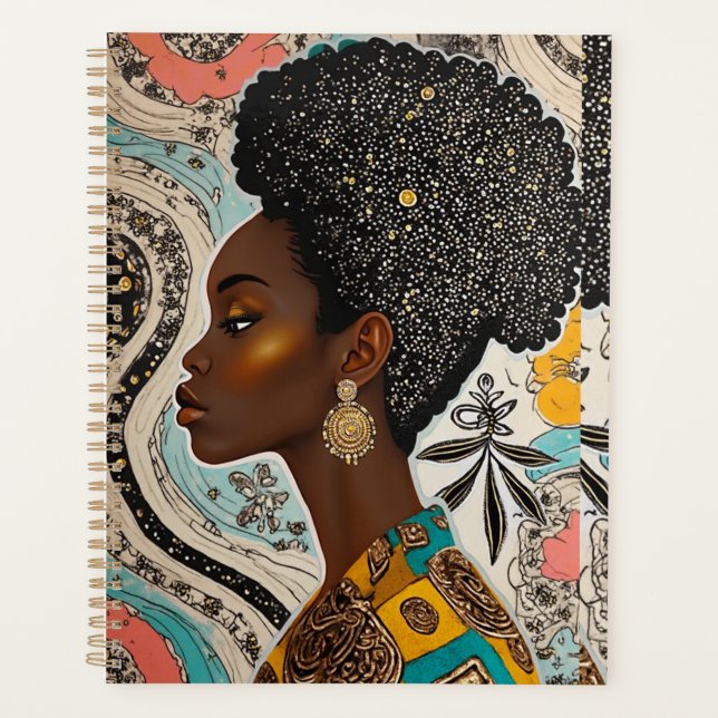 Sophisticated luxury African, Asian, Caribbean Planner (Front)