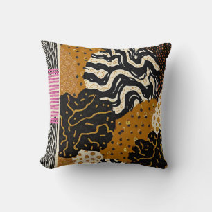 Sophisticated Luxury African Caribbean Asian Cushion