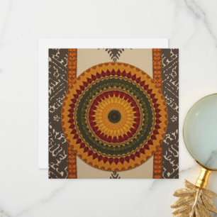 Sophisticated Luxury African Caribbean Asian   Thank You Card