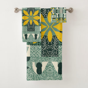 Sophisticated Luxury African Caribbean Asian Towel