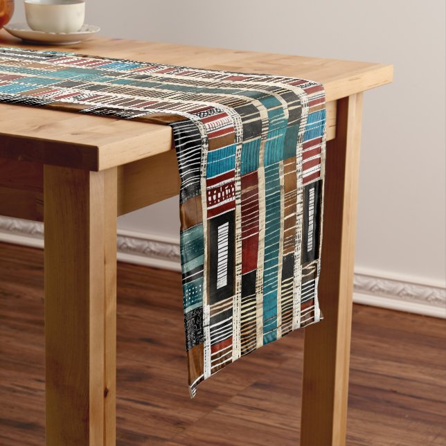 Sophisticated Luxury African Caribbean Island Medium Table Runner (In Situ)