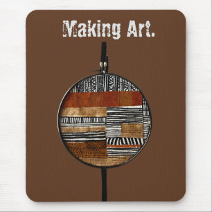 Sophisticated Luxury African Caribbean Mouse Mat