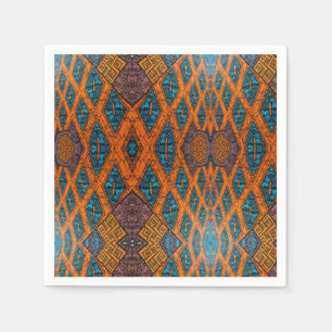 Sophisticated Luxury African Caribbean Napkin