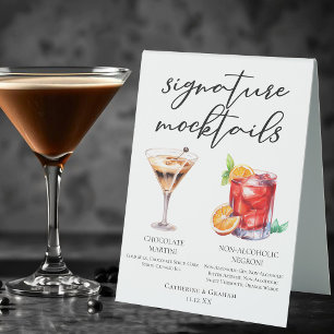 Sophisticated Non-Alcoholic Wedding Mocktails