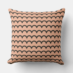 Sophisticated Scalloped Pattern for Stylish Cushion