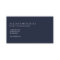 Sophisticated Script Minimalist Navy Blue