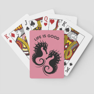 Sophisticated Sea Horse Cruise Ship Cards