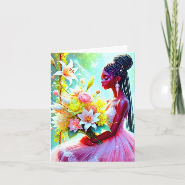Sophisticated shells, map for all thank you card (Front)