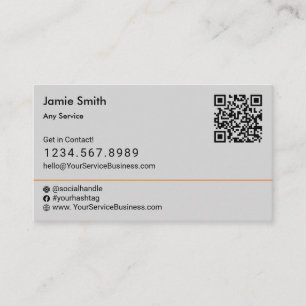 Sophisticated Social Nature Image Landscape Business Card