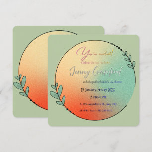 Sophisticated soon-to-be mrs invitation template