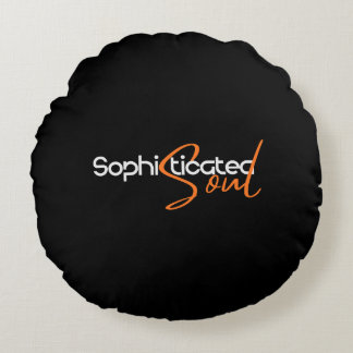 Sophisticated Soul    Round Cushion