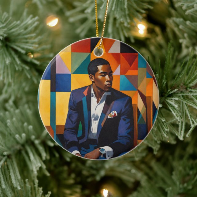 Sophisticated Soulful Holidays    Ceramic Tree Decoration (Tree)