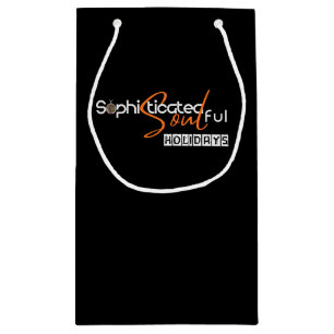 Sophisticated Soulful Holidays Small Gift Bag