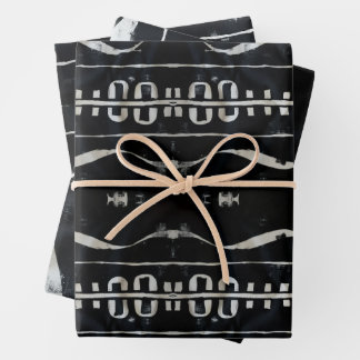 Sophisticated Soulful Holidays Wrapping Paper Sheet