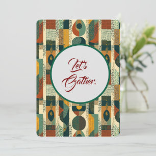 Sophisticated Soulful Invitation