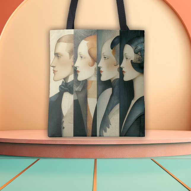 Sophisticated, Stylish, Simply Deco Tote Bag (Creator Uploaded)