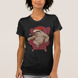 Sophisticated Three Toed Sloth T-Shirt