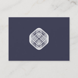 Sophisticated Wire - Indigo Business Card