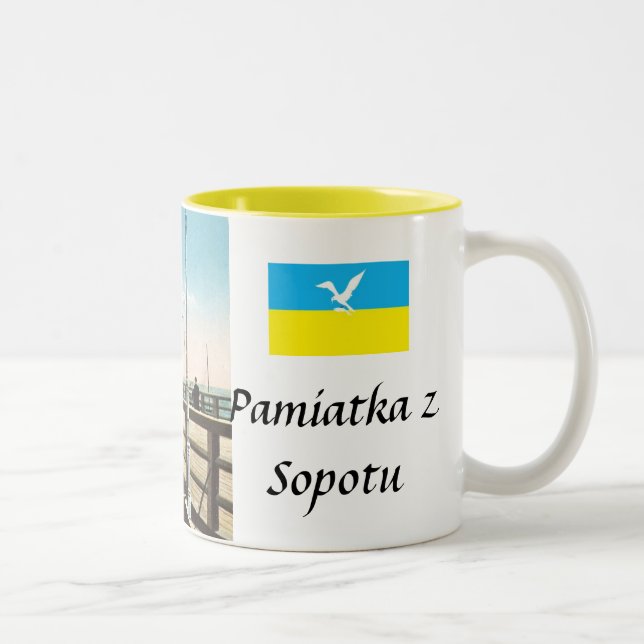 Sopot Souvenir Mug (Right)