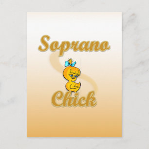 Soprano Chick Postcard