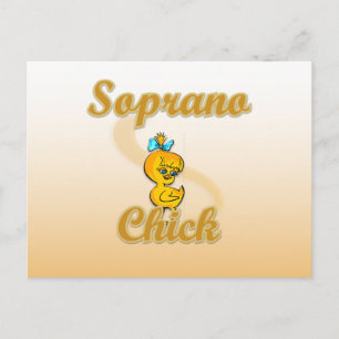 Soprano Chick Postcard